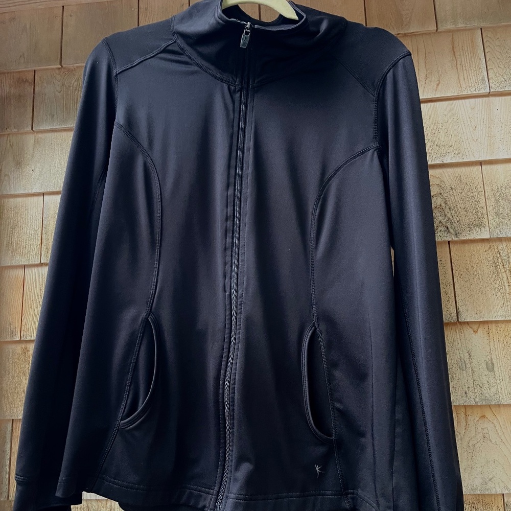 DANSKIN NOW Full Zippered Jacket with Pockets